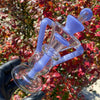 "Blue Satin" Dual-Uptake Klein Recycler by McGrew Glass