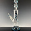 "Light Blue" Accented Mini Tube by Hubbard Glass
