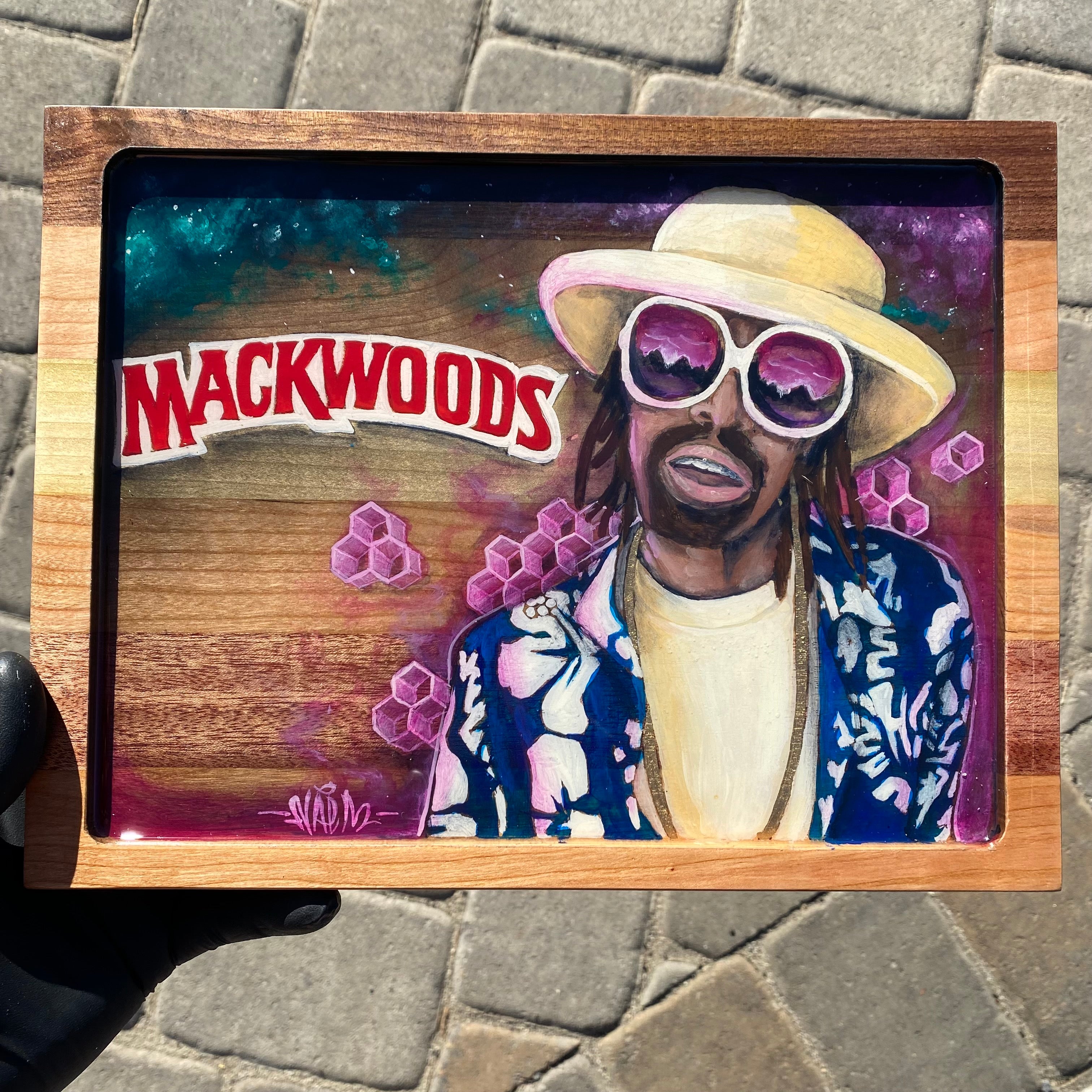 "Mac Dre" Rolling Tray by Funsnuf