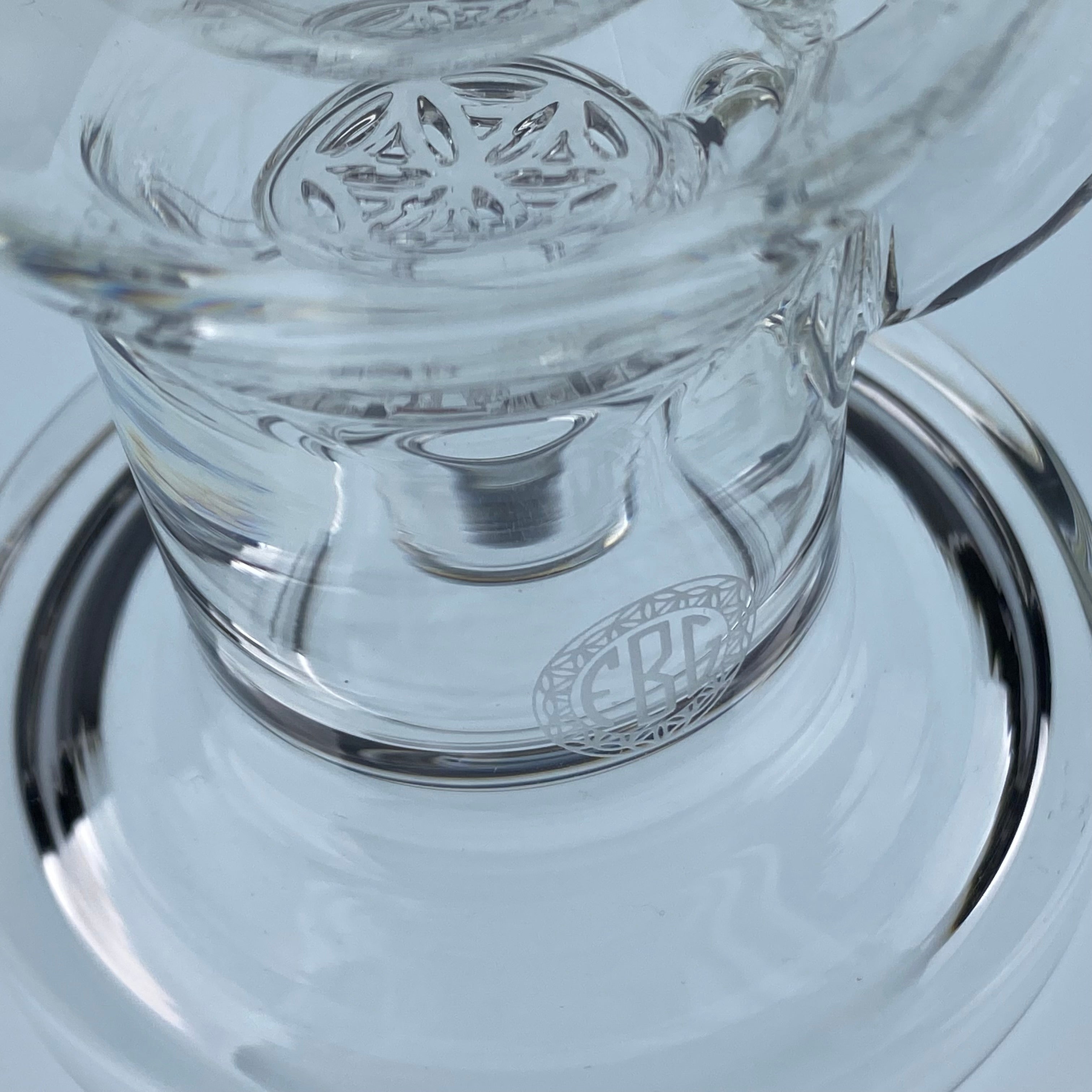 Clear Ball Rig (Single Seed) from Fatboy Glass