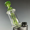 "Lime Green" 2 Seed Puffco Top by Fatboy Glass