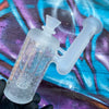 "Sandblasted" Sidecar Bubbler from SOL Glassworks