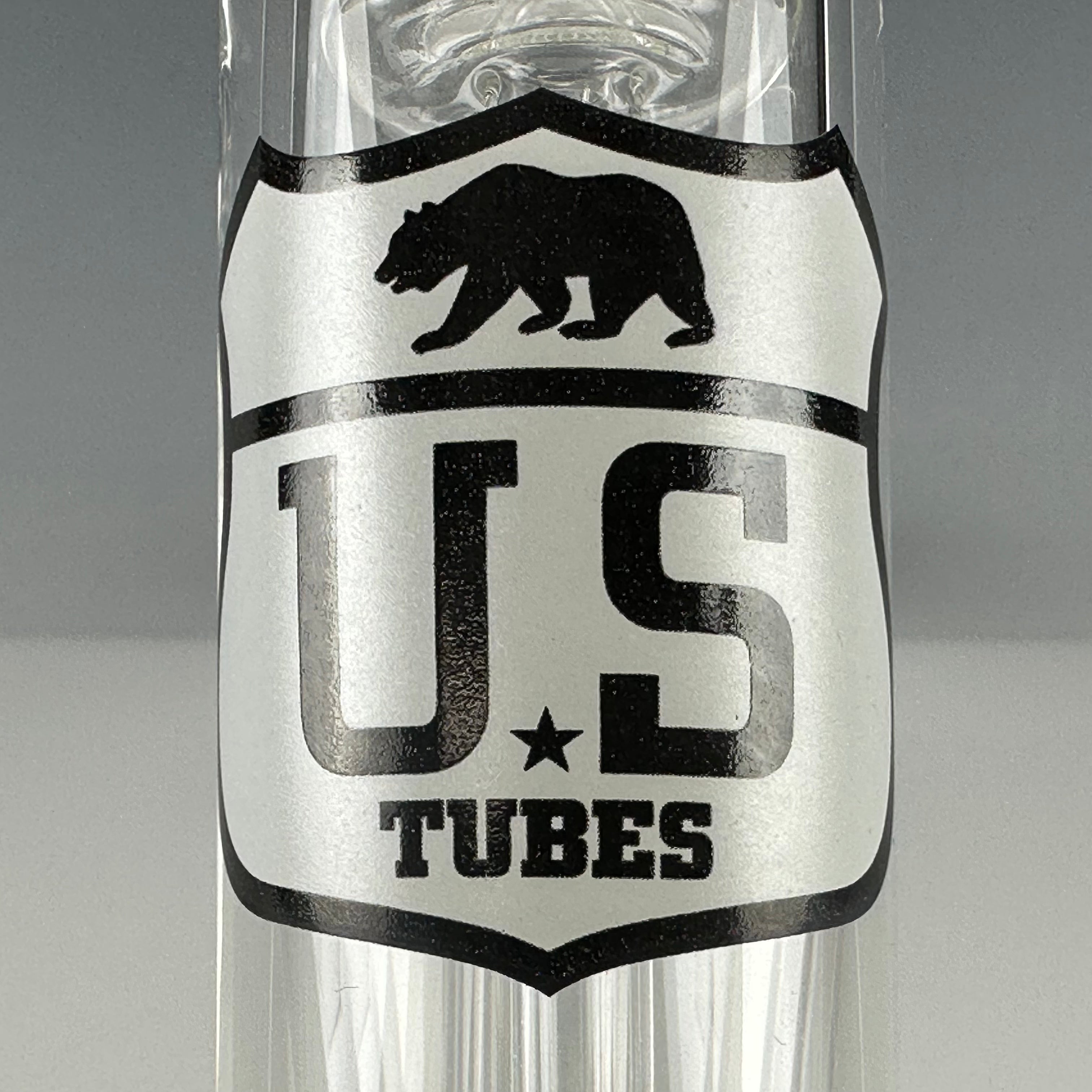 US Tubes (Dewar Joint) "Ufo Perc" Hammer Bubbler by US Tubes