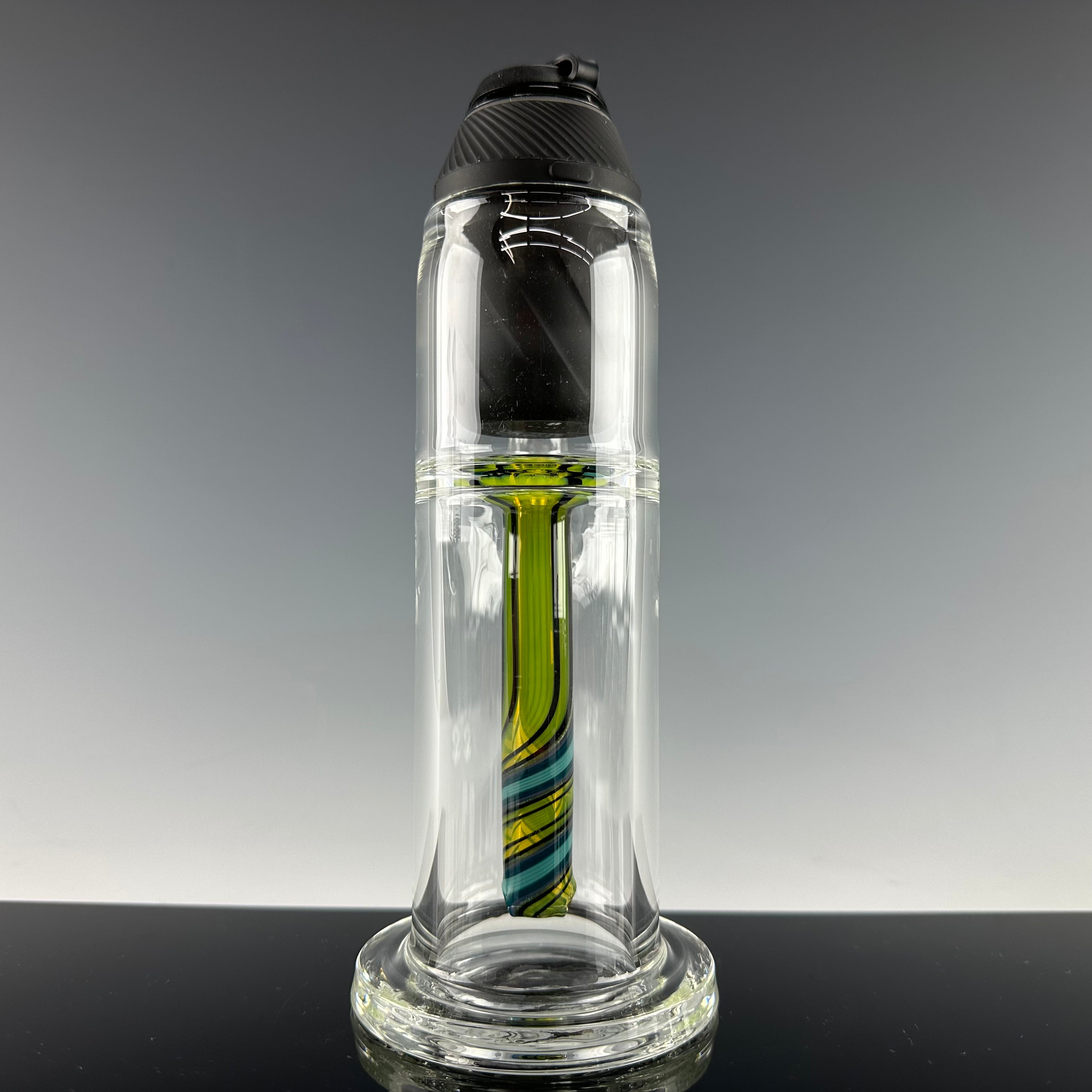 Lineworked Puffco Proxy Bubbler by Vigil Glass