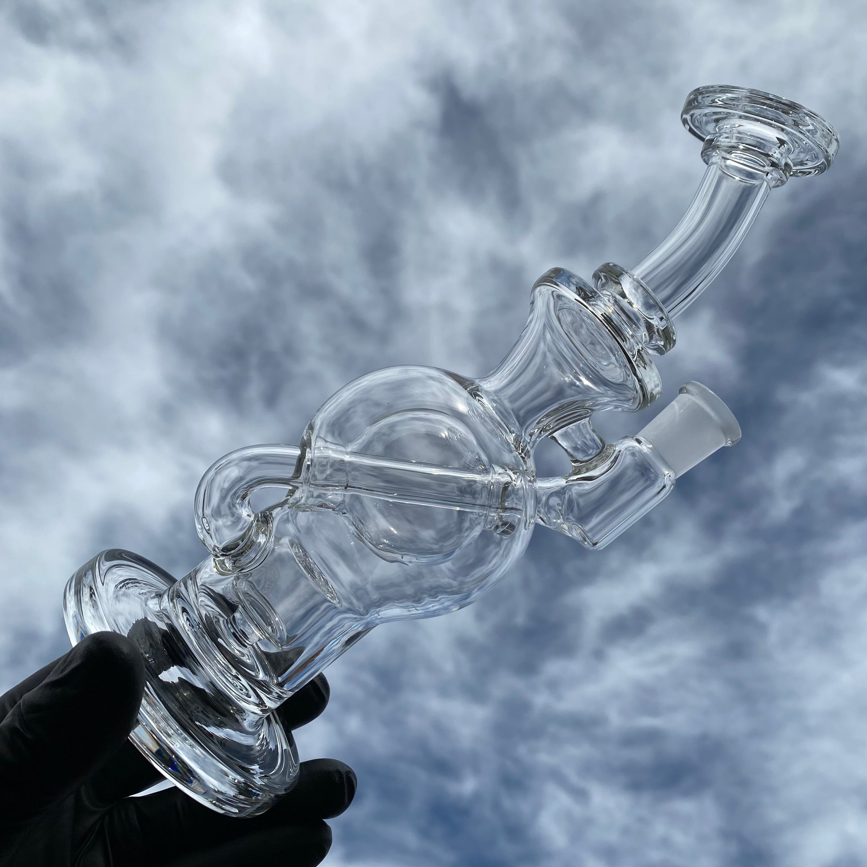 Clear Ball Rig (Single Seed) from Fatboy Glass