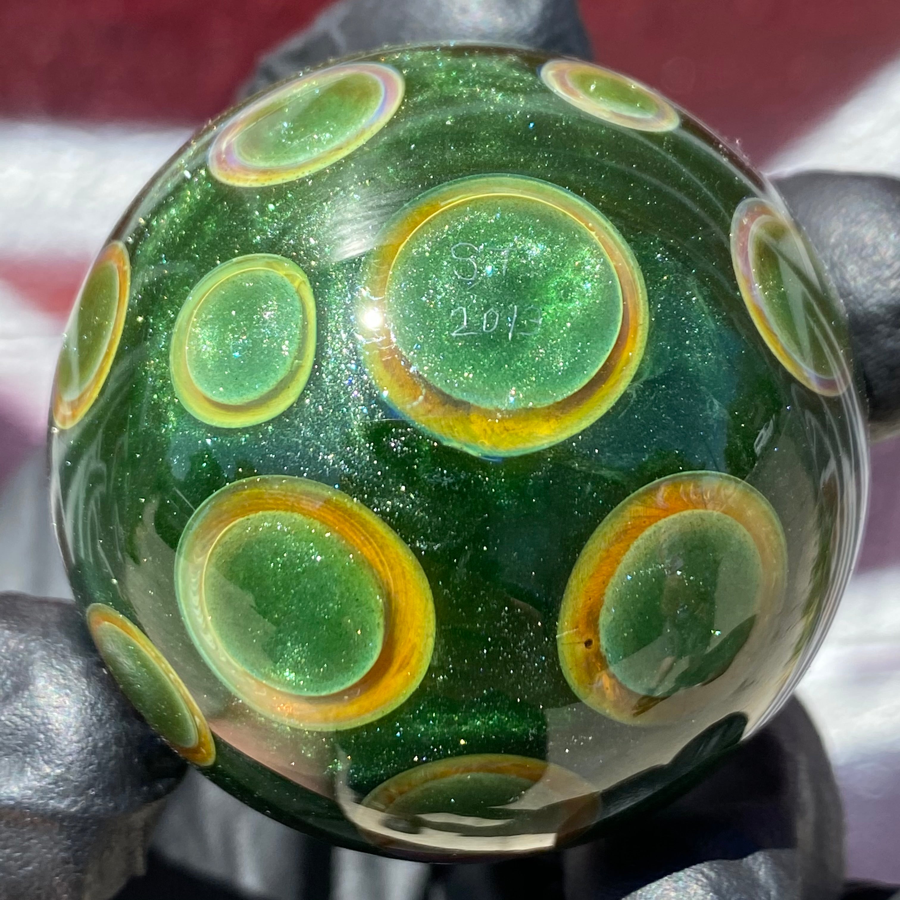"Inception" Implosion Marble by Scott Tribble