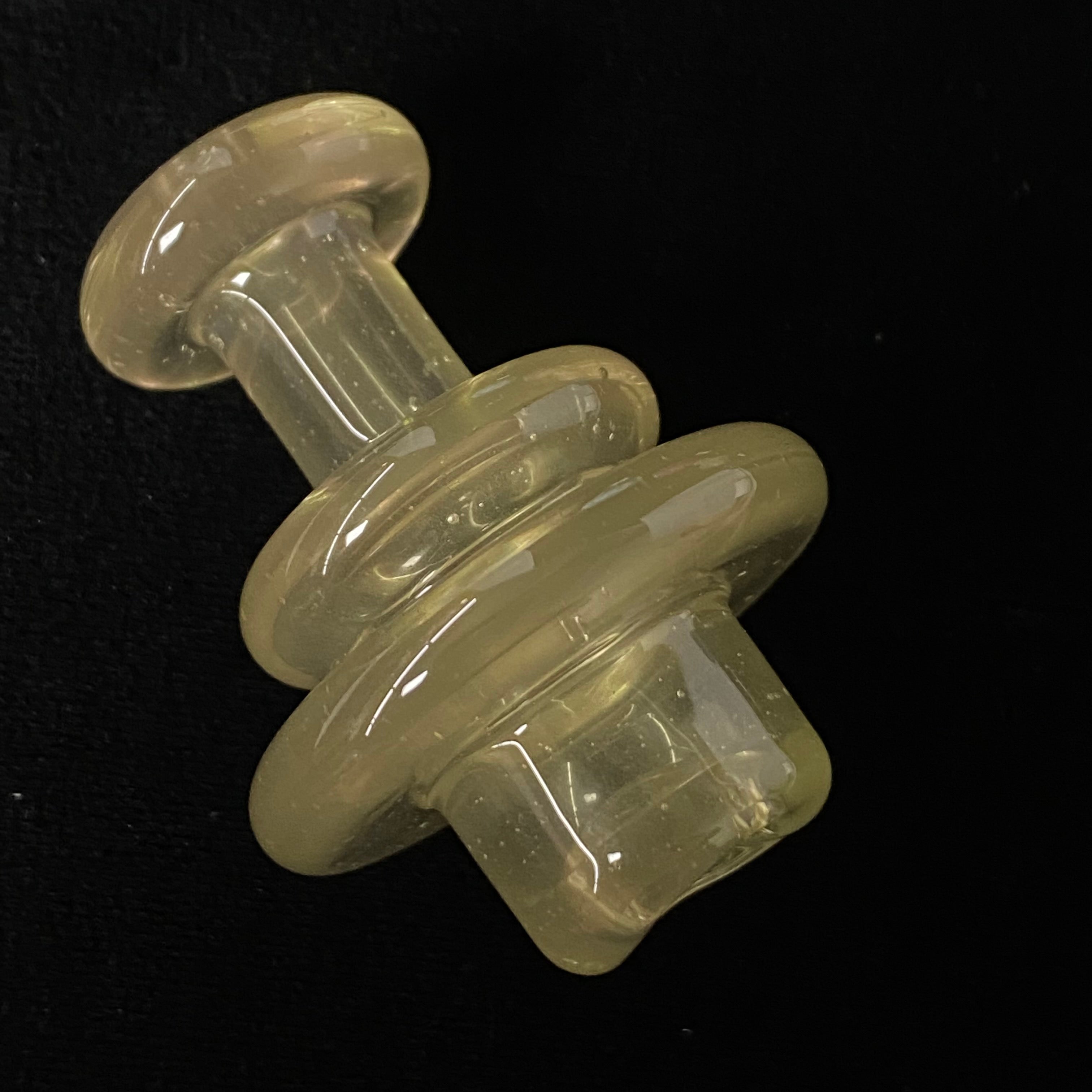 Full Color 2 hole Spinner Cap by Blob Glass
