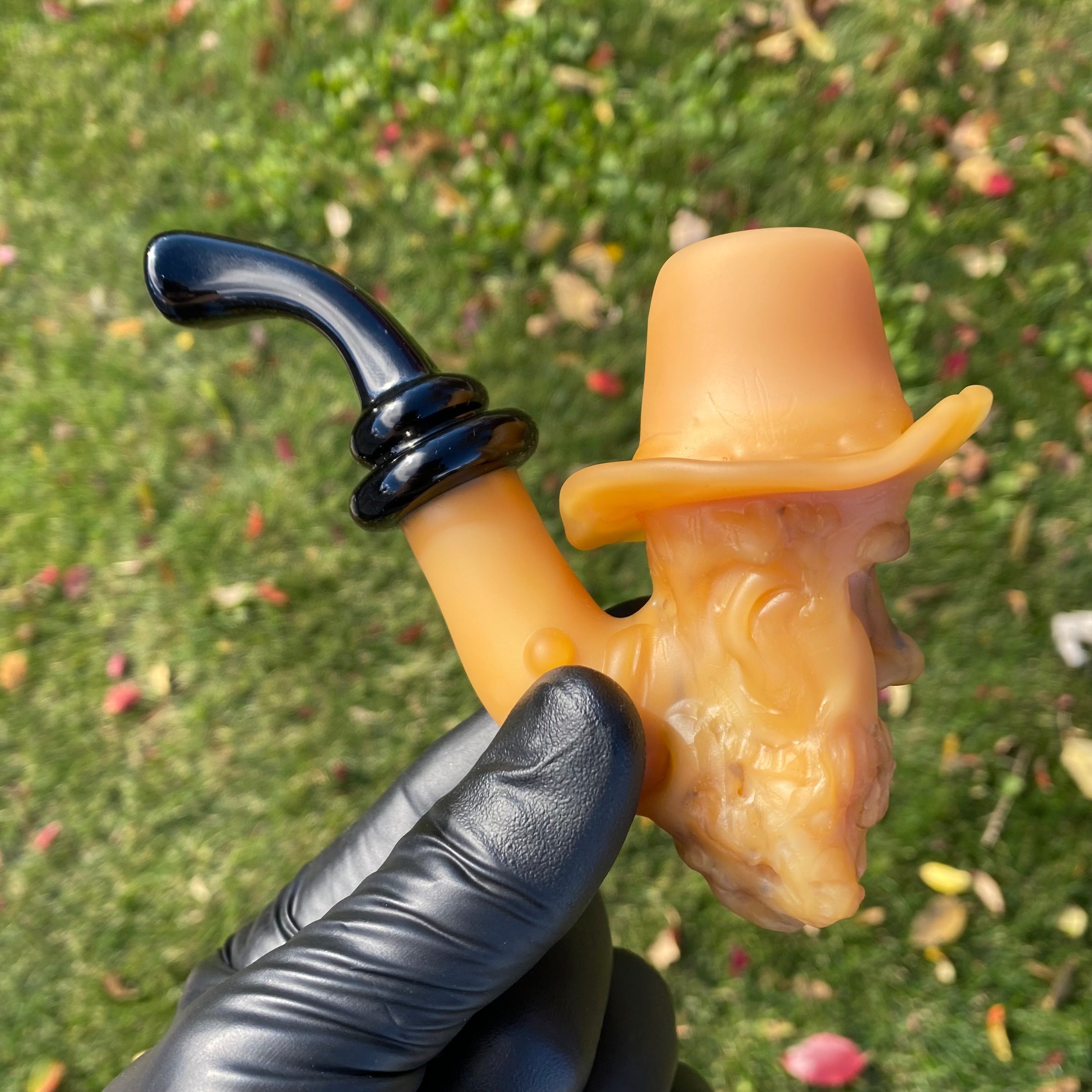 Butter "Old TImer" #2 Sculpted Sherlock by JMass Glass