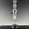 "Light Blue" Accented Mini Tube by Hubbard Glass