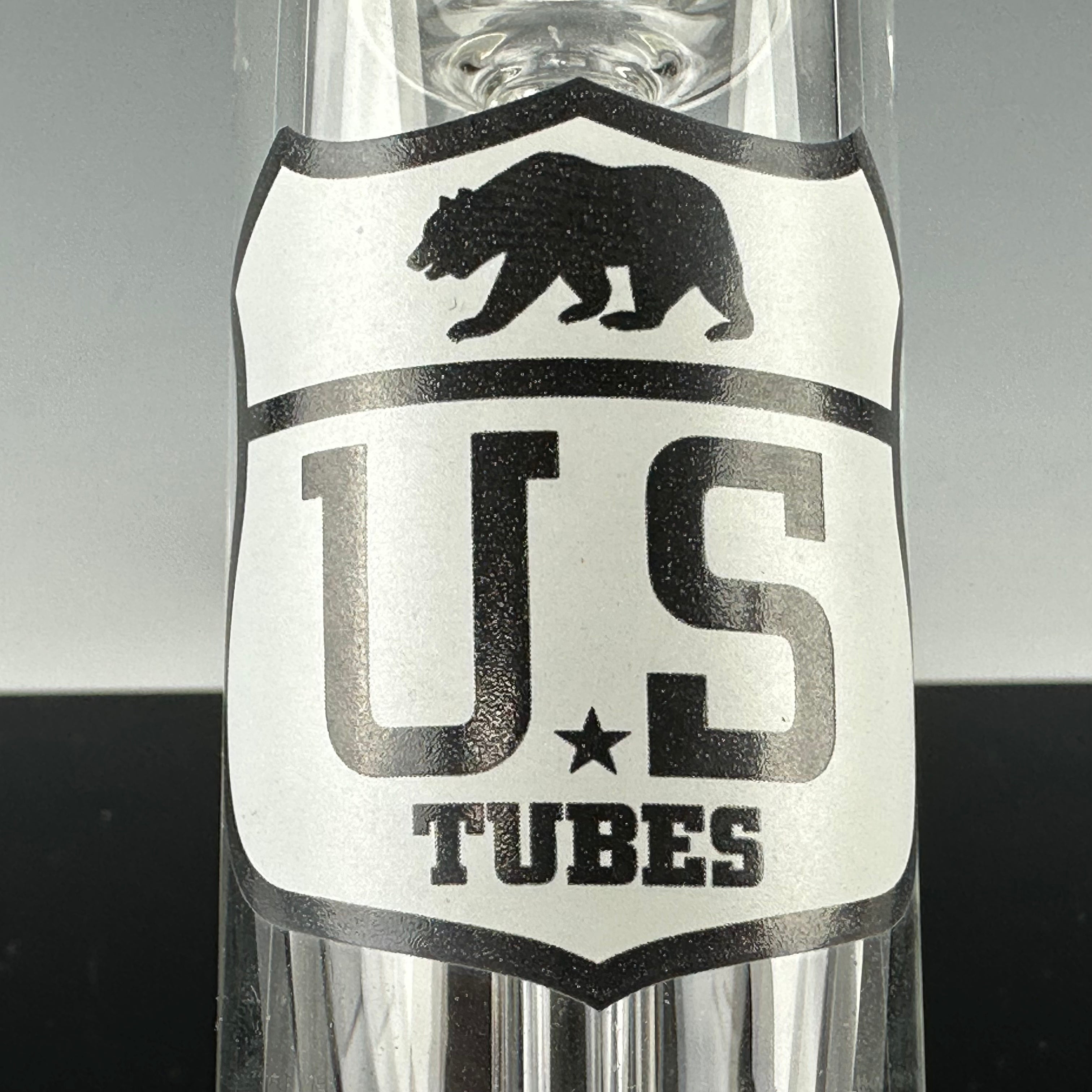 US Tubes (Dewar Joint) "Circ Perc" Hammer Bubbler by US Tubes