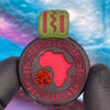 "Africa" Sandblasted Pendant from GlassMaze