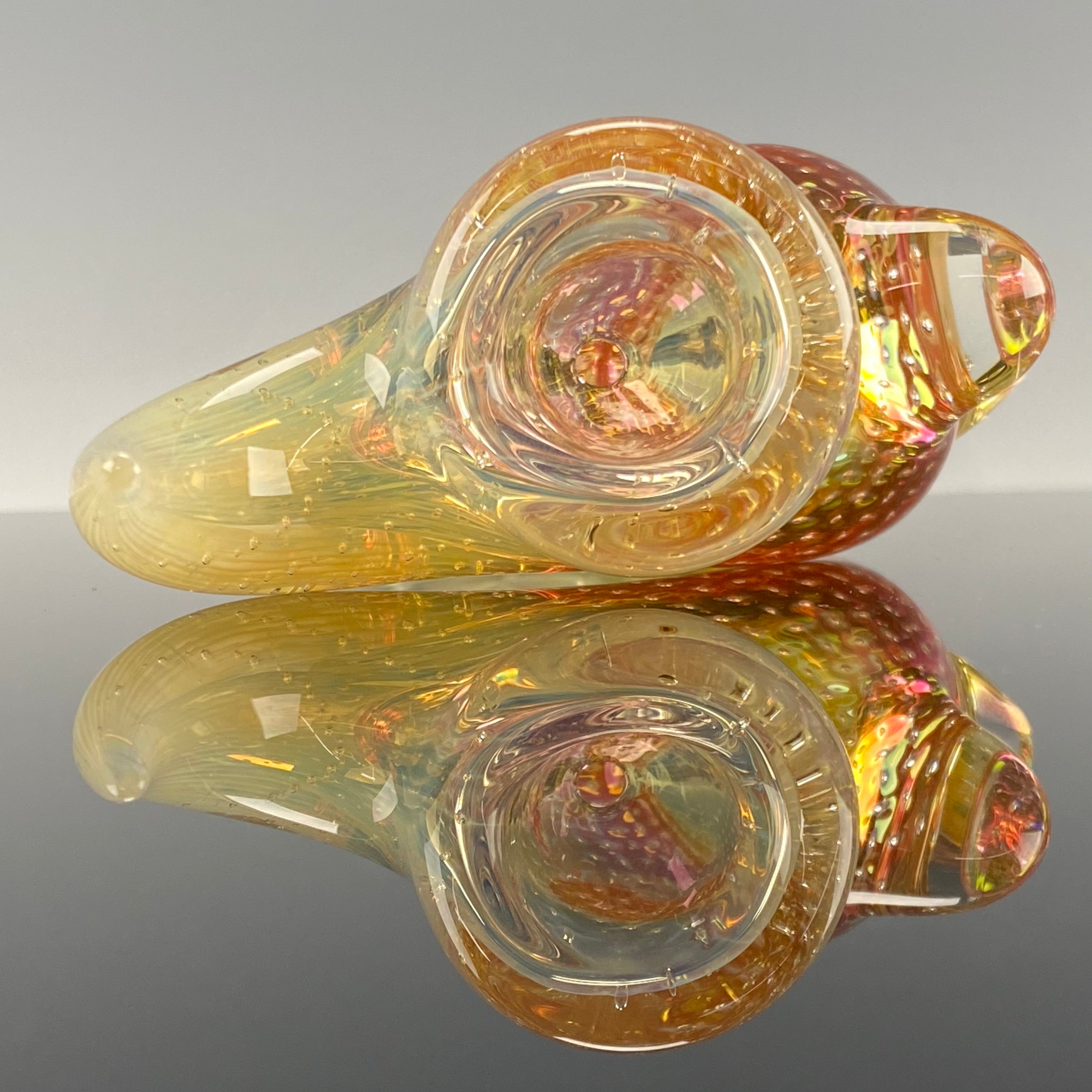 "Gold Fumed Bubbletrap" Slide by Steve Sizelove