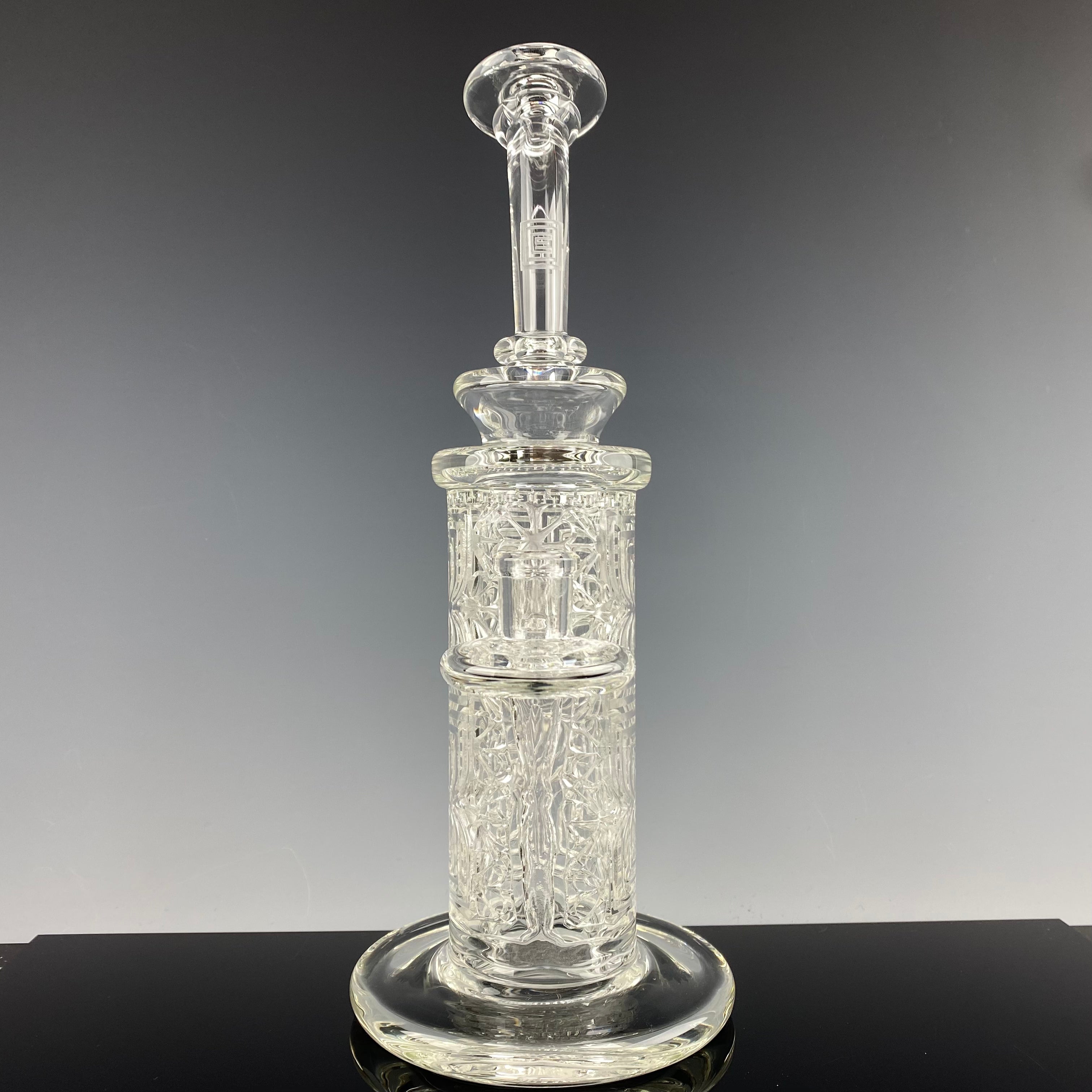 "Flower Burst" Elementum (Large) by Avantgarde Glass
