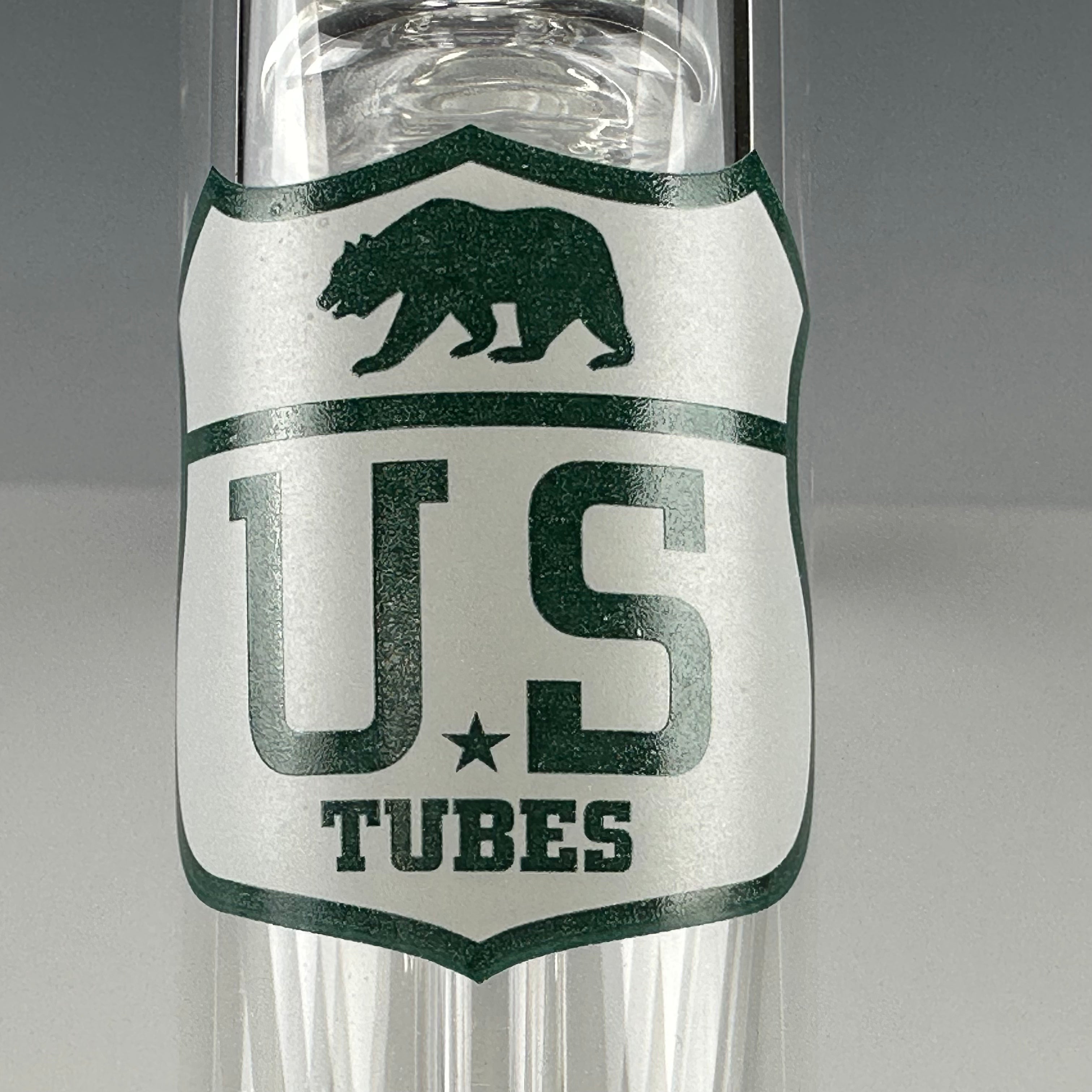 US Tubes (Dewar Joint) "Ufo Perc" Hammer Bubbler by US Tubes