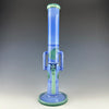 "Skyline & Sparkle Sea Slyme" Full Color  50mm Recycler Waterpipe by Rye Deyer