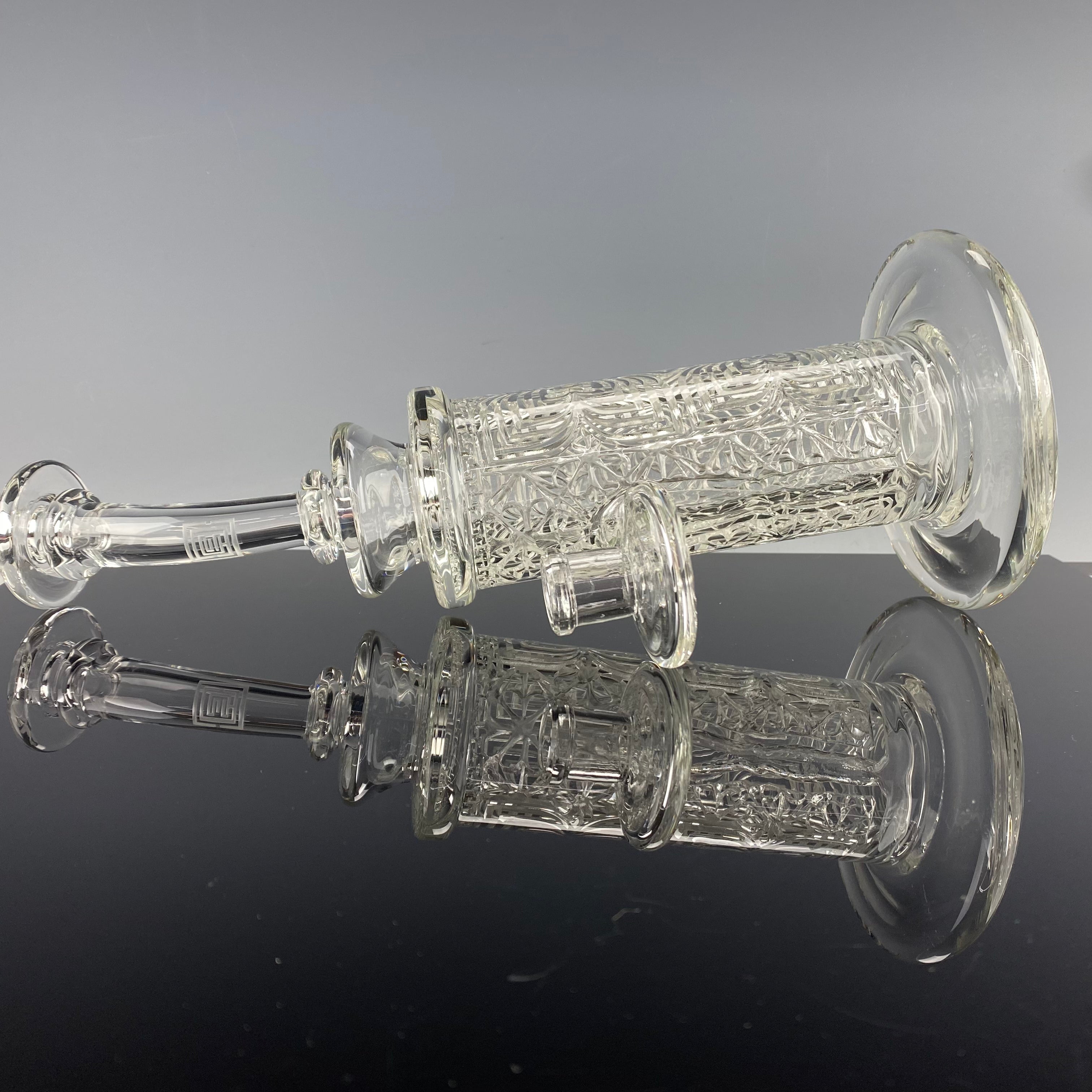"Flower Burst" Elementum (Large) by Avantgarde Glass