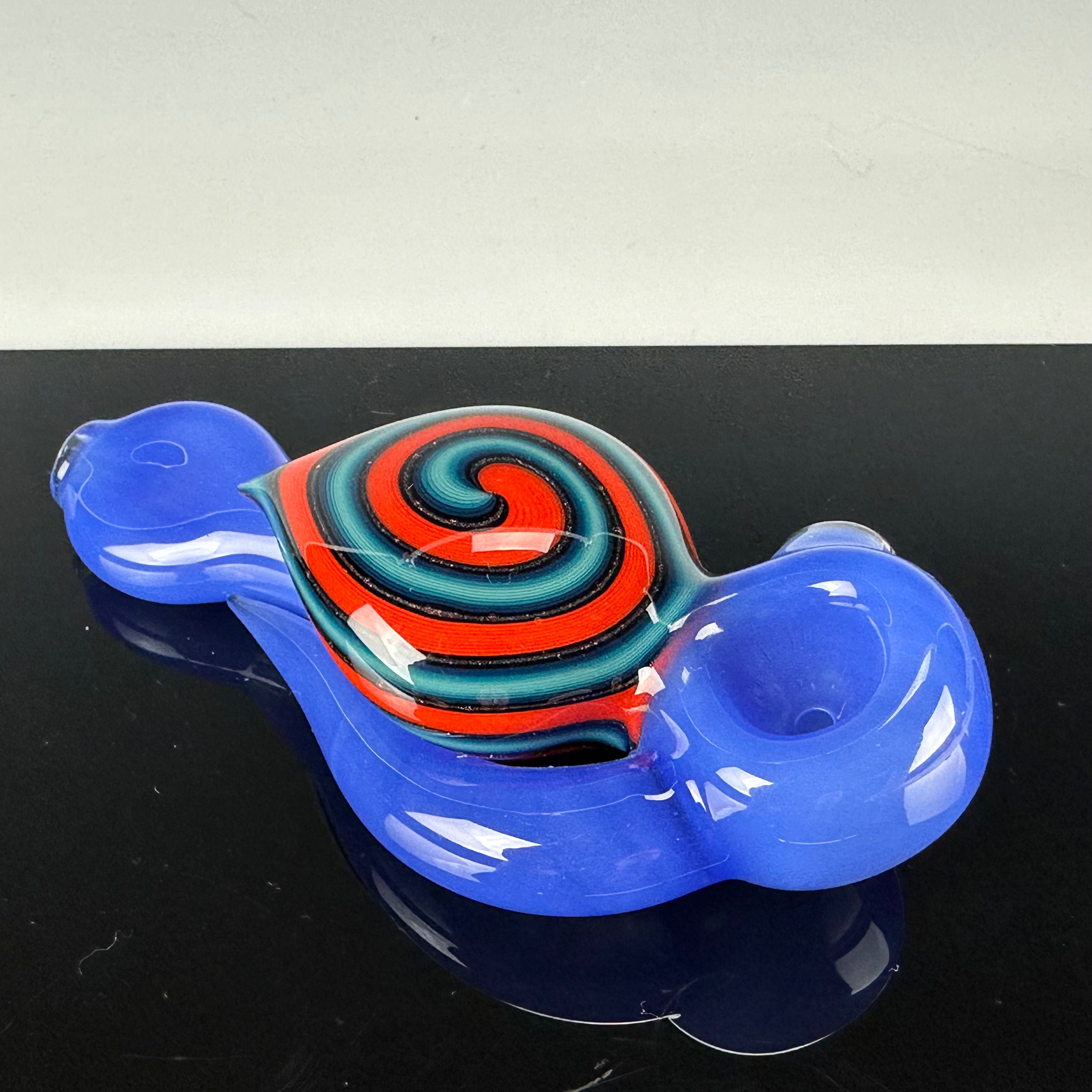 "Blue Cheese" Color Spoon by Vigil Glass