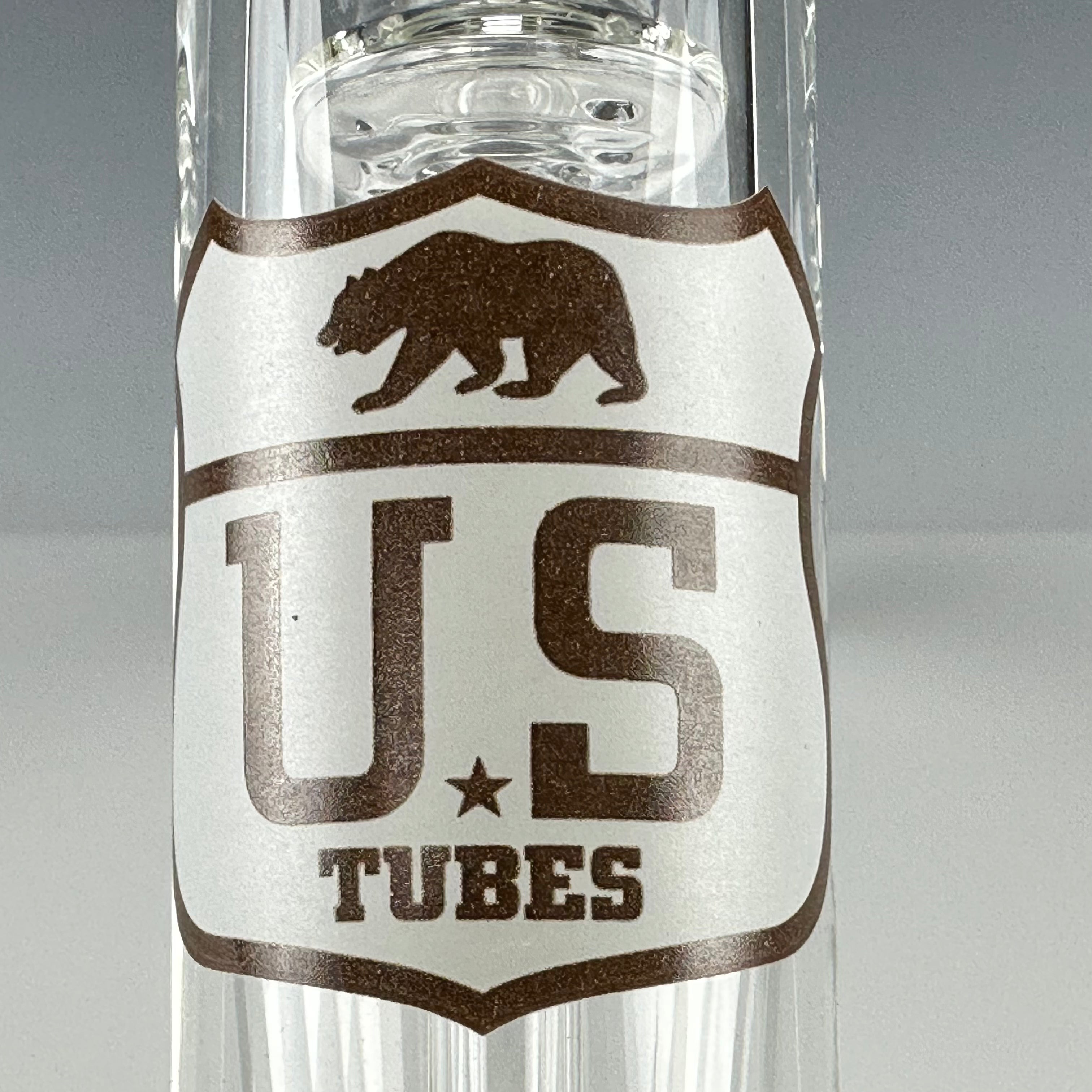 US Tubes (Dewar Joint) "Ufo Perc" Hammer Bubbler by US Tubes