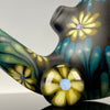 Yellow "Floral" Sherlock by Sarita Glass