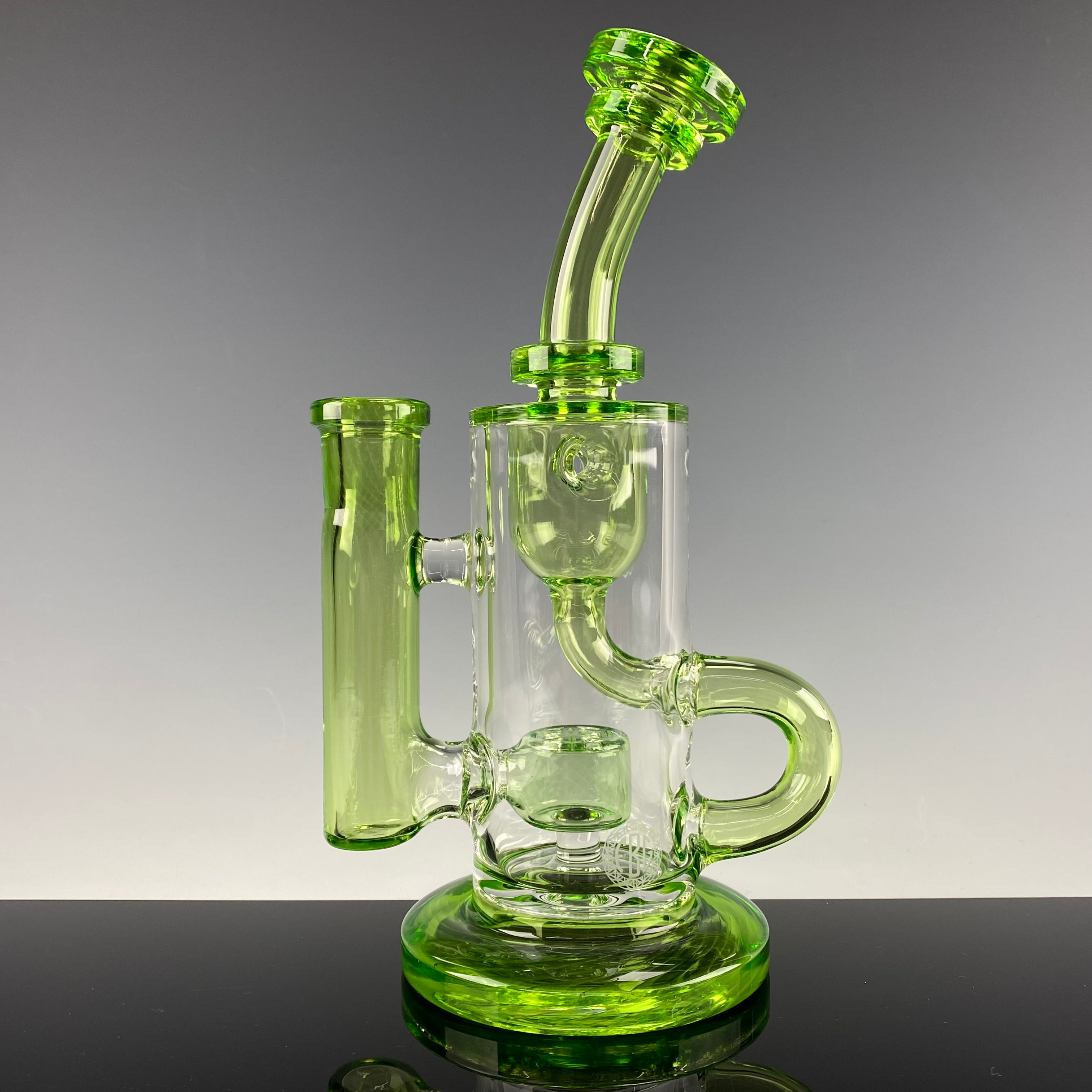 "Limestone" (Single Seed) Klein Incycler by Fatboy Glass
