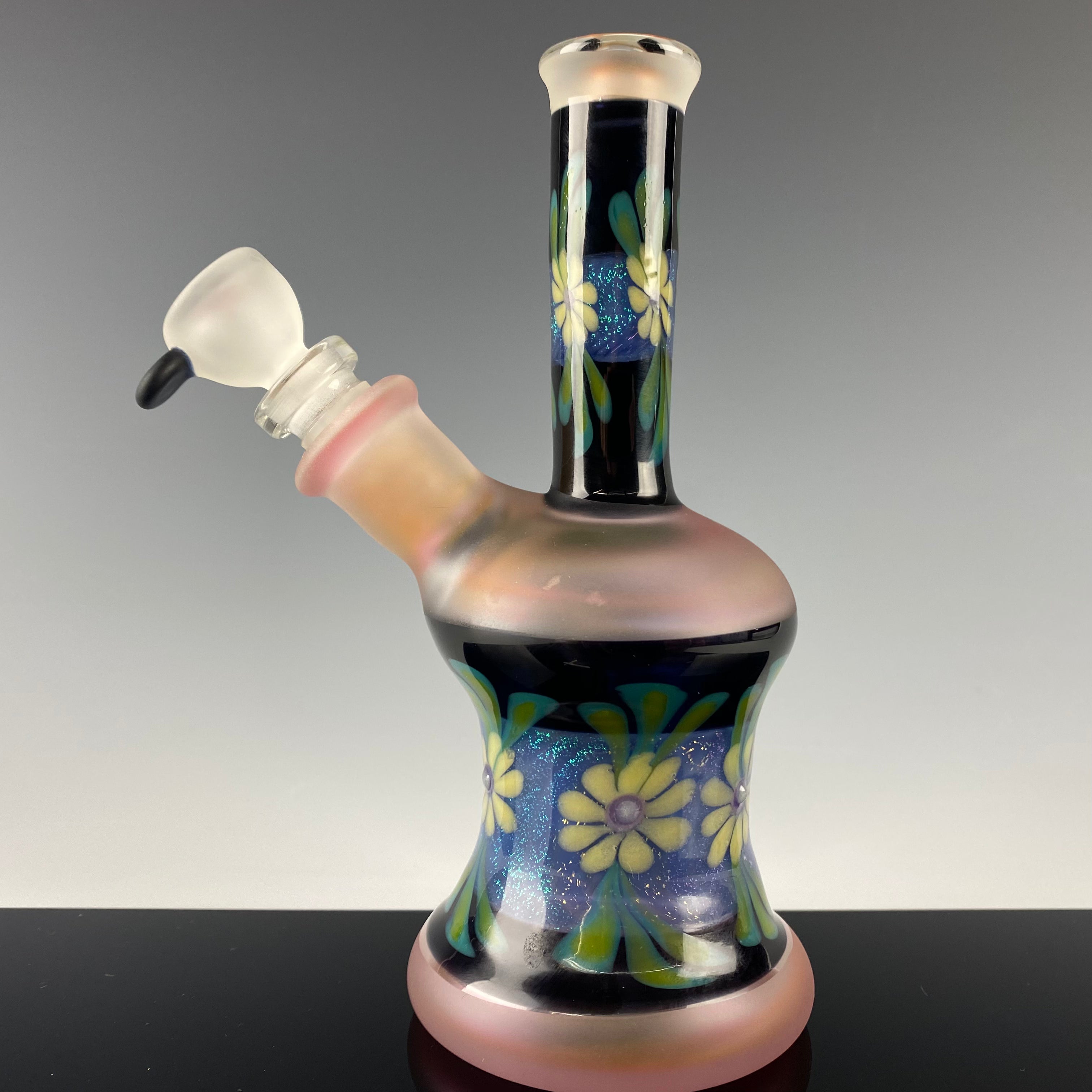 "Dichro Floral" Minitube by Sarita Glass