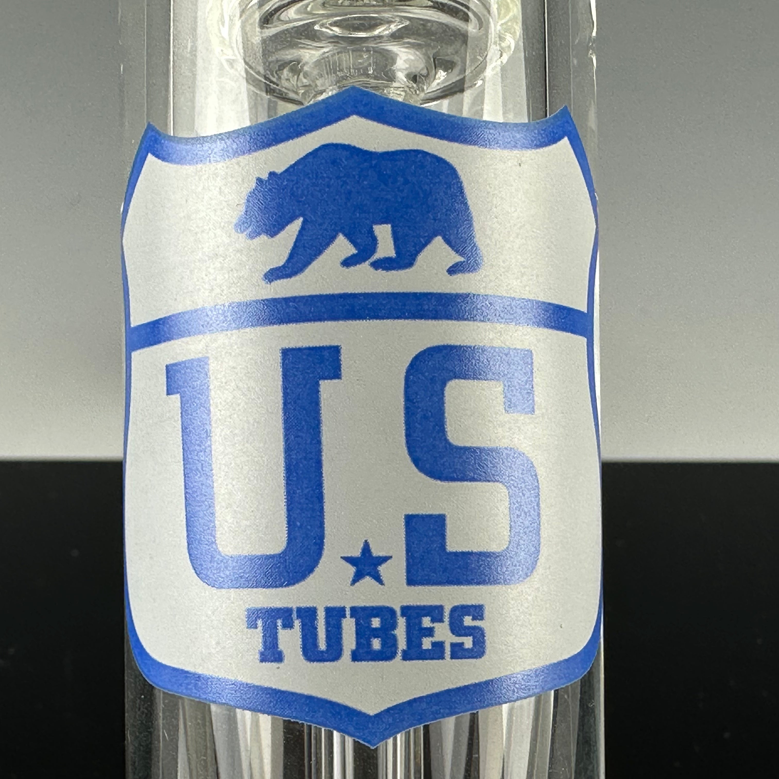 US Tubes (Dewar Joint) "Circ Perc" Hammer Bubbler by US Tubes