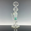 "Nimbus" Accented Single Uptake Recycler by Symetrik Glass