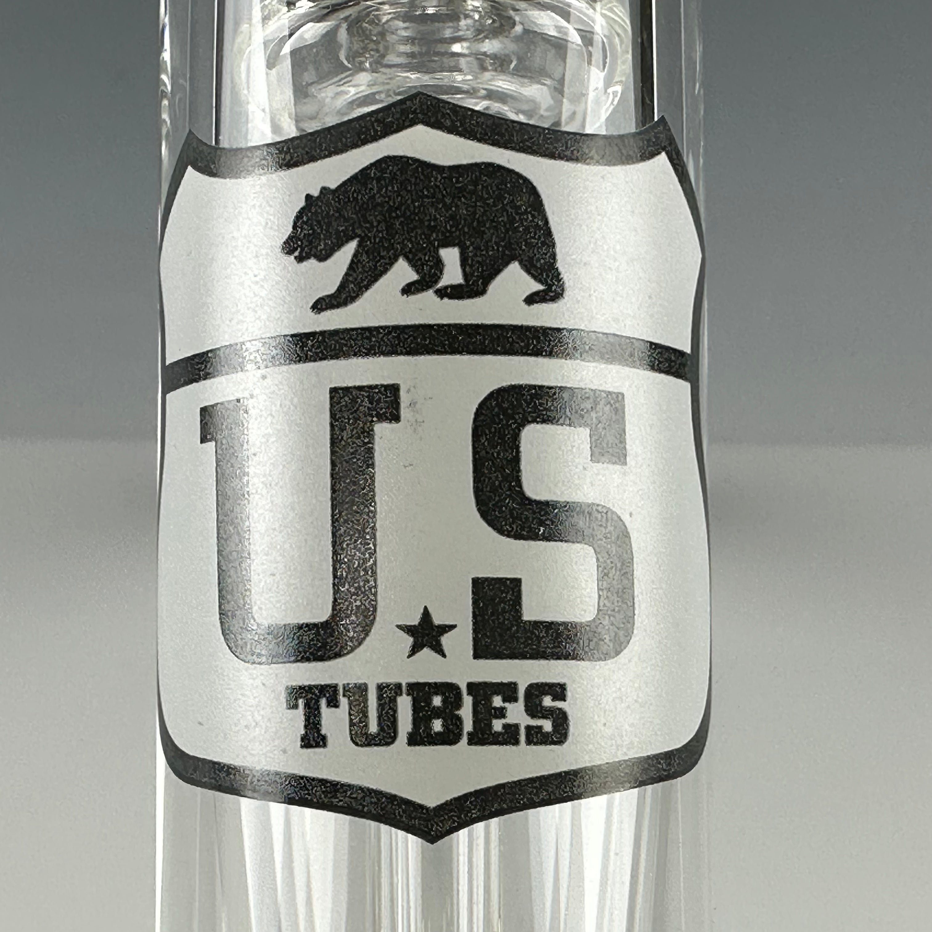US Tubes (Dewar Joint) "Ufo Perc" Hammer Bubbler by US Tubes