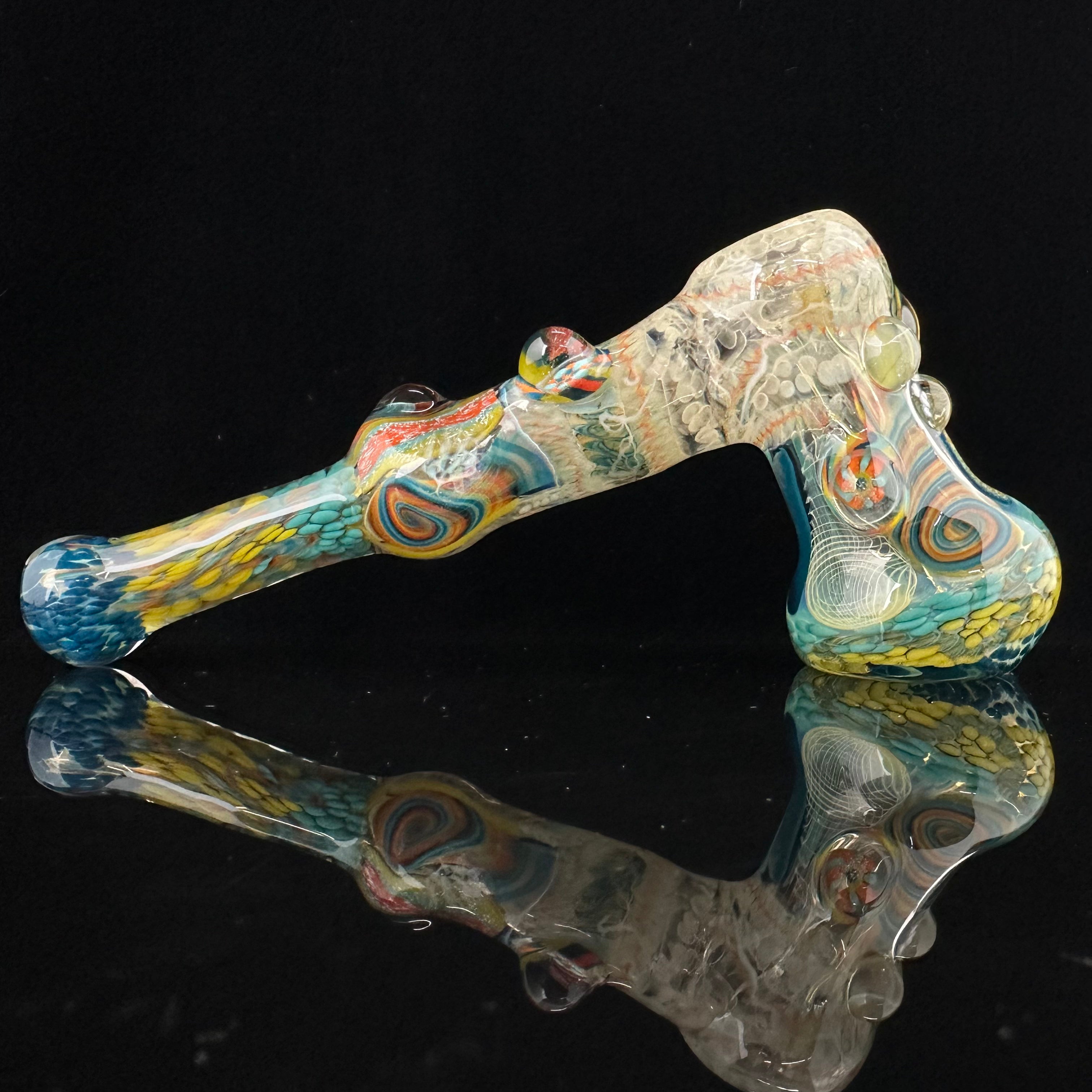 "Chaos" Tech Hammer Bubbler by Glassberrycupcake