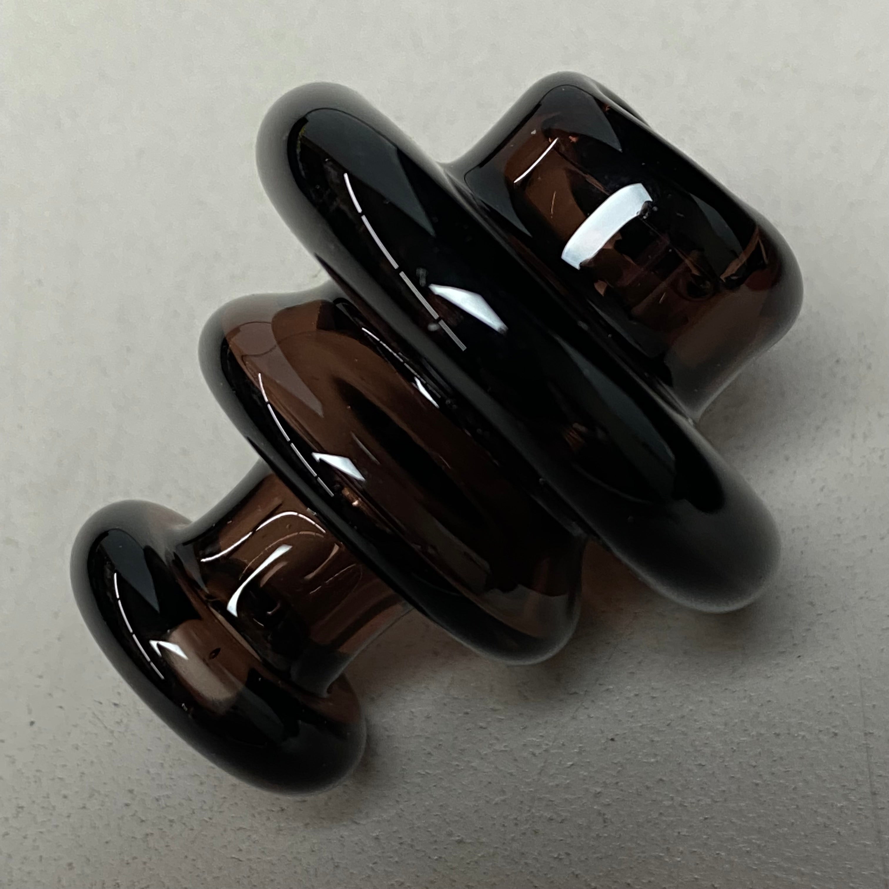 Full Color 2 hole Spinner Cap by Blob Glass