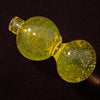 Full Color Puffco Cap "Citron" (UV Reactive) by MGS Glass