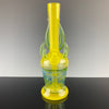"Chartreuse" Horned Mini Tube by Crux Glass
