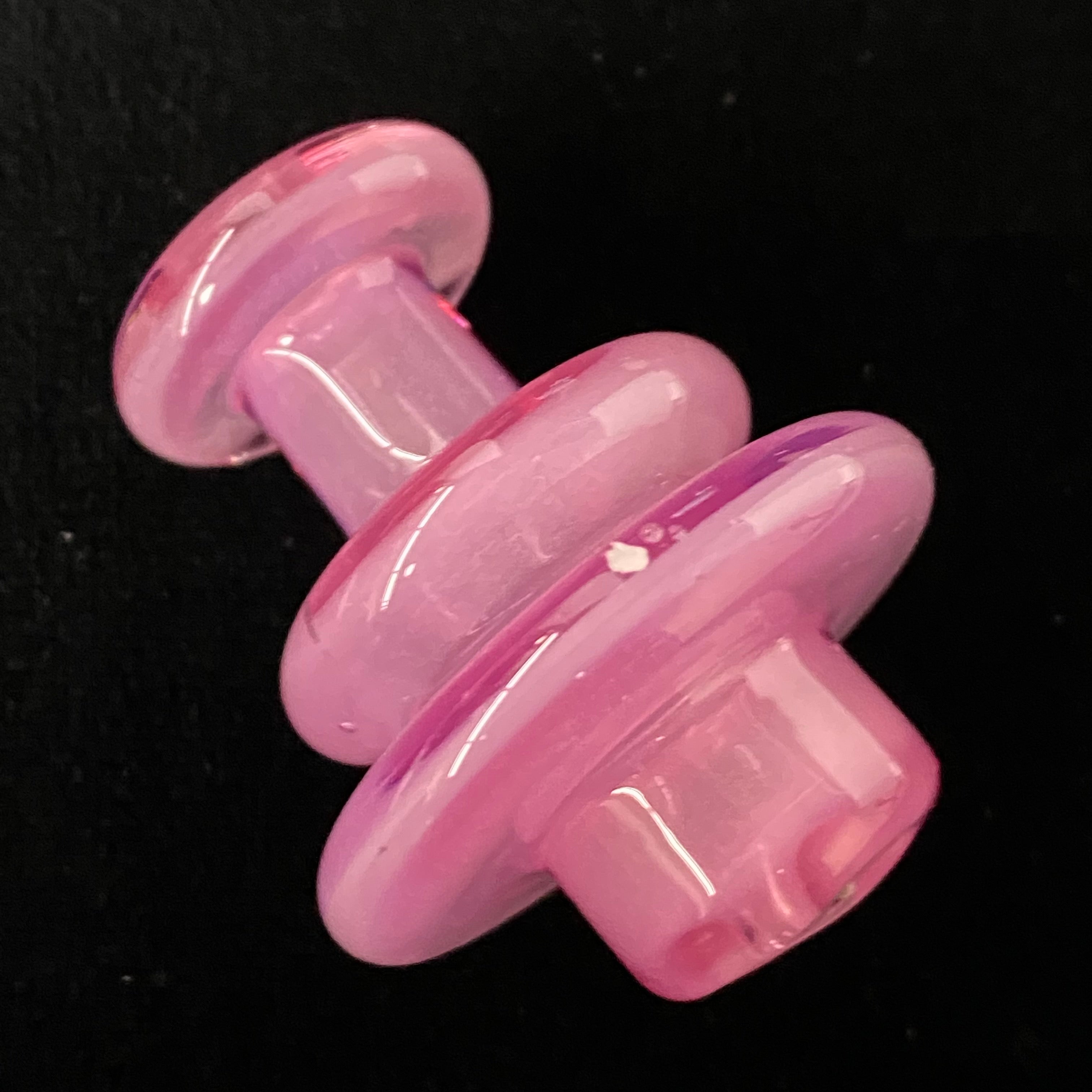 Full Color 2 hole Spinner Cap by Blob Glass