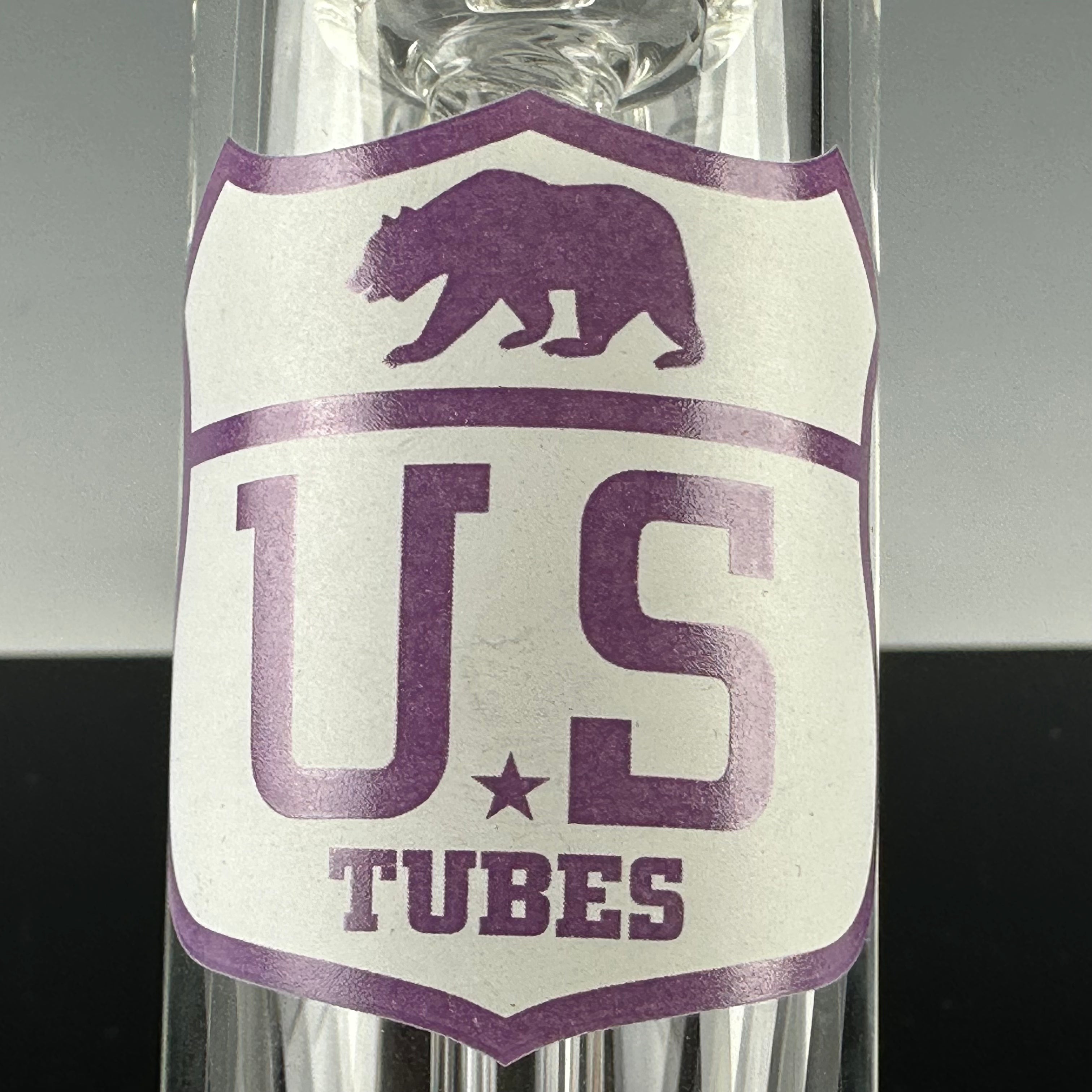 US Tubes (Dewar Joint) "Circ Perc" Hammer Bubbler by US Tubes
